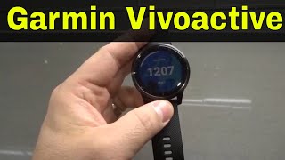 How To Use Garmin Vivoactive 4 SmartwatchFull Tutorial [upl. by Harras901]