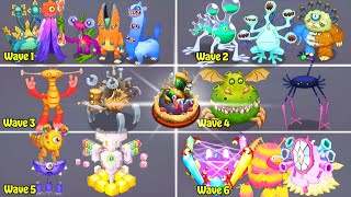 Ethereal Workshop Full Song Compilation Wave 1–5 NEW VERSE  My Singing Monsters  MSM Wub [upl. by Aicela]