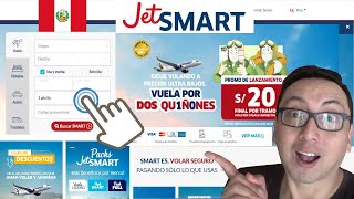 COMO COMPRAR PASAJES BARATOS en JetSMARTAirlines [upl. by Demmahum]