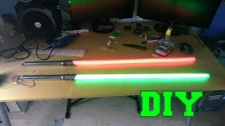 DIY Lightsaber with LED [upl. by Tasia]