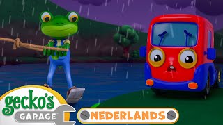 Baby Vrachtwagen in de storm  Geckos Garage Nederlands  Vrachtwagen Cartoons Voor Kinderen [upl. by Asiilanna]