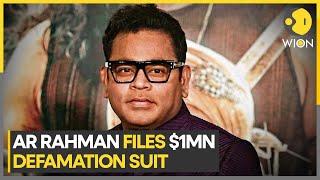 AR Rahman files defamation case against surgeons’ association demands 1 Mln as compensation [upl. by Adiari]