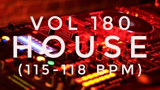 Vol 180  House Music 115118 BPM [upl. by Llirred]