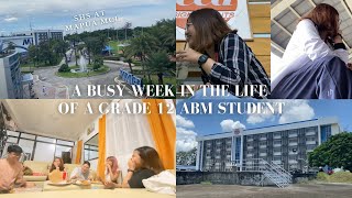 SHS at Mapúa MCL a busy week in the life of an abm student  Kerstine Navasca [upl. by Lanza]