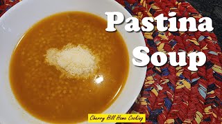 How to make Italian Pastina Soup [upl. by Ecyaj]