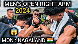 Open Arm Wrestling league 💪Street Fitness 🔥2024MON NAGALAND 🇮🇳 [upl. by Lavina302]