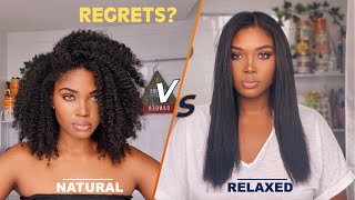 7 MONTH RELAXED RELAXED HAIR UPDATE [upl. by Dirk512]