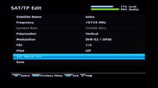 MENU TOPFIELD SRP 2401 CI [upl. by Aissak]