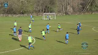 UK Football Trials  5 Day Camp  Full Match Footage  15th April 2022  Pitch 6  Ages 1113 [upl. by Fulbright]