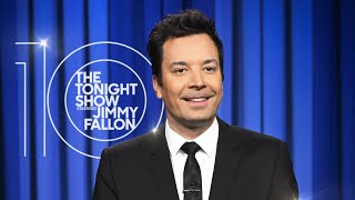 Jimmy Looks Back on 10 Years of Hosting The Tonight Show [upl. by Kori860]