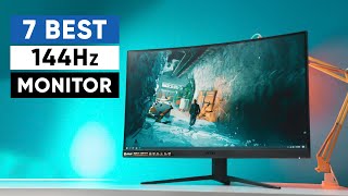 7 Best 144Hz Gaming Monitor [upl. by Ahsieyn]