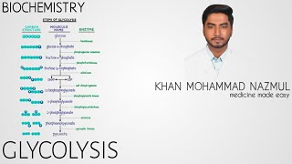 GLYCOLYSIS  BIOCHEMISTRY  বাংলা  Bangla [upl. by Willi]