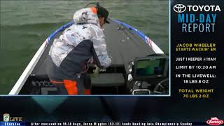 Bassmaster Live 2017 Cherokee Lake Sunday part 2 [upl. by Nyral243]