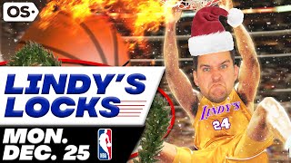 NBA Picks for EVERY Christmas Game 1225  Best NBA Bets amp Predictions  Lindys Leans Likes amp Locks [upl. by Manly18]