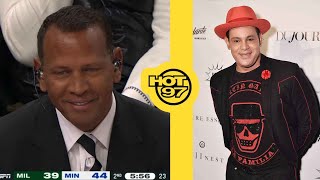 ARod Gets A REALLY Dark Tan  Internet Compares Him To Reverse Sammy Sosa [upl. by Acenahs442]