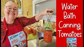 Water Bath Canning Tomatoes [upl. by Cantone583]