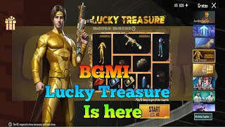 Lucky treasure is here  bgmi new lucky treasure  get exclusive rewards [upl. by Conger]