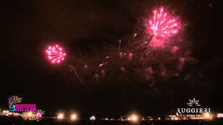 Bordeaux Fête du Vin  Spectacle Pyrotechnique Colombie  Ruggieri [upl. by Birmingham]