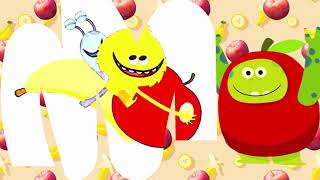 Apples amp Bananas amp Manzanas Y Platanos  Ingles y Español  Song For Kids  Nursery Rhymes [upl. by Apollo]