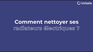 Comment nettoyer ses radiateurs électriques [upl. by Bridget236]