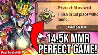 Near perfect game at 15K MMR is INSANE  Hearthstone Battlegrounds [upl. by Willetta]