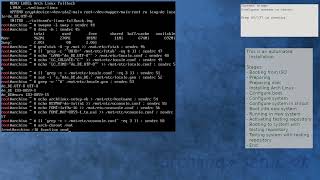 Arch Linux installation fails [upl. by Lynnell800]