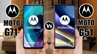 Motorola Moto G71 Vs Motorola Moto G51 [upl. by Jehanna]