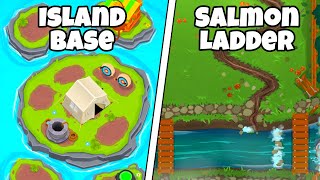 BTD Battles 2 NEW Update These NEW Maps are AWESOME [upl. by Esineg]