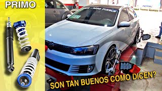 COILOVERS RACELAND PRIMO AL JETTA  Carlos Armas [upl. by Sivia]