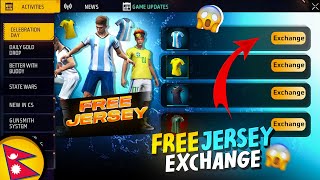 Jersey Exchange Event 😲  Multibinding Feature ampEvo Bonanza Event Today [upl. by Rossuck]