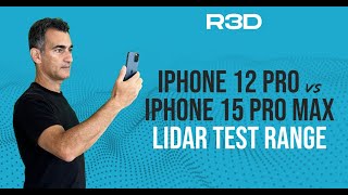 iPhone 12 Pro vs iPhone 15 Pro Max  LiDAR Test Range  Recon  3D scanning app  3D Forensics [upl. by Padraic540]