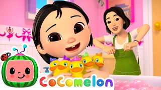 Five Little Ducks in the Bath Song  CoComelon Nursery Rhymes amp Kids Songs [upl. by Nileuqaj]