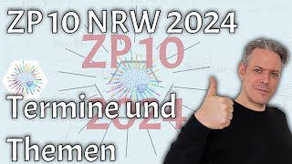 ZP 10 NRW 2024  Termine und Infos zu Deutsch Englisch und Mathe [upl. by Rennob]