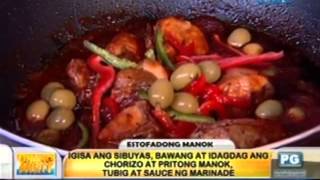 Unang Hirit Kitchen Hirit Estofadong Manok [upl. by Noryak]