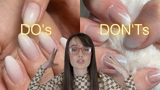 FRENCH OMBRÉ TUTORIAL  DOs amp DONTs TO THE PERFECT FADE [upl. by Ruth]