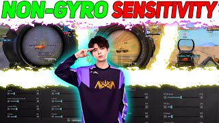 Tips for No Recoil Sensitivity Settings in PUBG BGMI 34 Update  Gyro amp Non Gyro Sensitivity [upl. by Jared366]