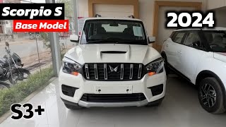 2024 Mahindra Scorpio Classic S  Scorpio Base Model  Price Specification Full Details Review [upl. by Springer404]