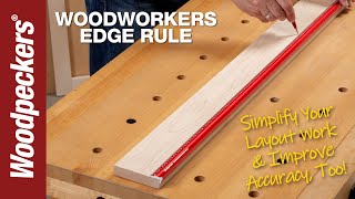 Woodworkers Edge Rule  Woodpeckers Precision Woodworking Tools [upl. by Anicart672]