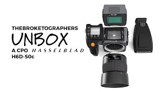 UNBOXING a Hasselblad H6D50c  The Broketographers [upl. by Hermie]