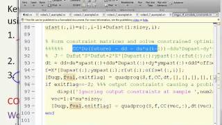 Constrained Predictive Control 57  constraints with independent model GPC [upl. by Sessylu]