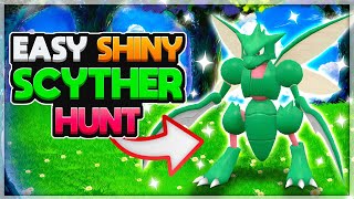 SHINY SCYTHER amp SCIZOR  How To Force Spawn Shiny Pokémon in Pokémon Scarlet amp Violet [upl. by Higinbotham]