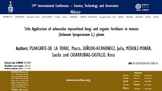 Application of arbuscular mycorrhizal fungi and organic fertilizers in tomato [upl. by Denyse81]