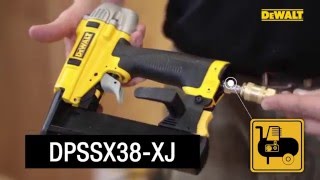 DEWALT® Belgique  Agrafeuses SX de DeWALT  DPSSX38 [upl. by Townsend360]