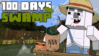 100 Days  Minecraft SWAMP [upl. by Thomson]