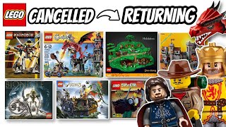 2025 LEGO LEAKS Cancelled LEGO Themes COMING BACK [upl. by Gabbie996]