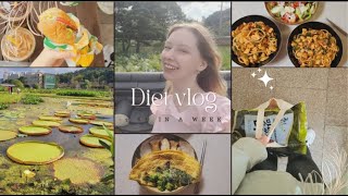 Diet vlog in Korea  우크라이나 여자의 다이어트 음식 레시피  우리의 기념일  дієтичні рецепти  річниця стосунків  🇰🇷🇺🇦 [upl. by Morissa462]