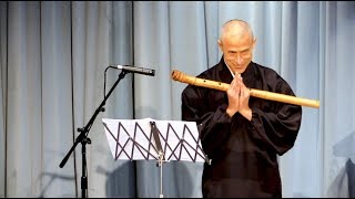 Shakuhachi Flute Grandmaster Performs [upl. by Gem]