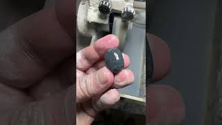 Making Cabochon Full video watch to end emeraldgreen gemstone ruby emeraldgemstone citrinering [upl. by Junina]