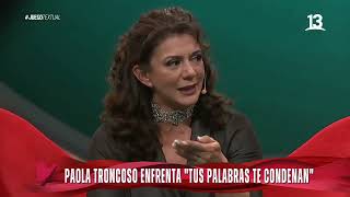 quotMi opinión ha cambiadoquot Paola Troncoso sobre la adopción homoparental Juego Textual Canal 13 [upl. by Eaves]