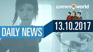 Battlefront 2 Lootboxen amp Glücksspiel Life is Strange  Gamesworld Daily News  13102017 [upl. by Jacquelynn]